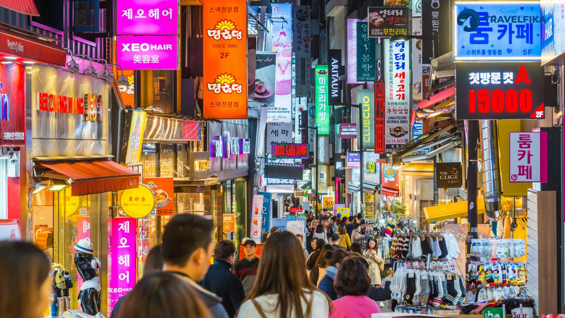 Hunt for Street Food in a Bustling Night Market